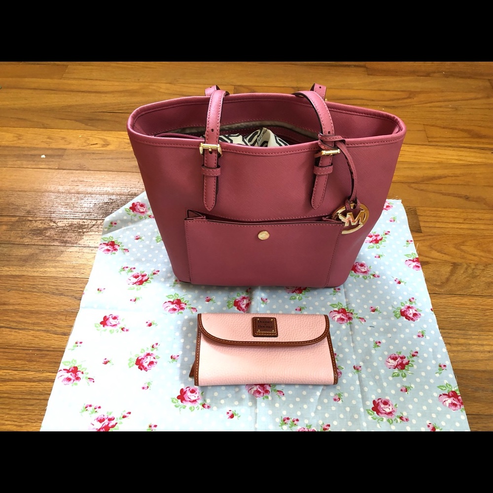 Michael Kors Tote and Dooney and Burke wallet